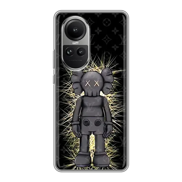 Чехол с принтом «Bearbrick LV» для OPPO Reno 10 Pro