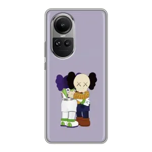 Чохли для Oppo Reno 10 Pro - Bearbrick Louis Vuitton (PREMIUMPrint) (Дружба Беарбрік)