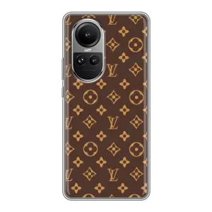 Чехлы Луи Витон для Oppo Reno 10 Pro (AlphaPrint - LOUIS VUITTON) (фон LOUIS VUITTON)