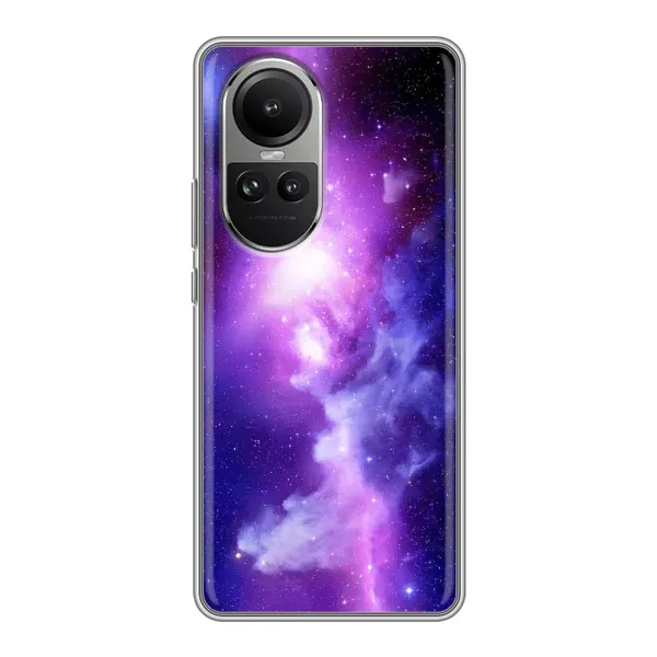 Чехол с принтом «Галактика» для OPPO Reno 10 Pro
