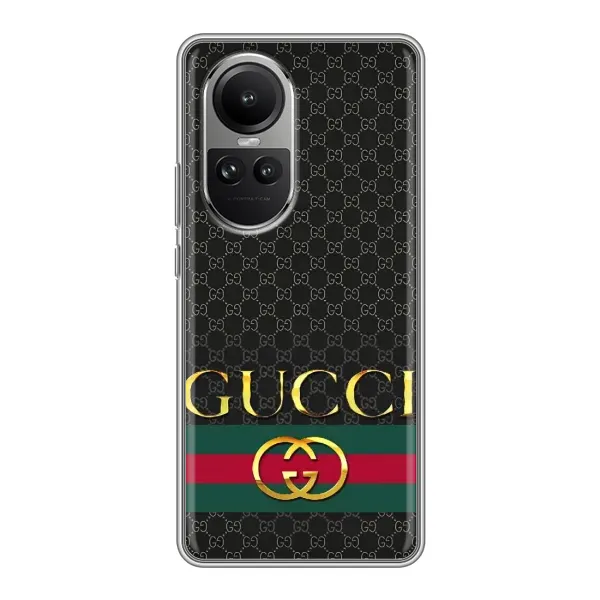 Чехол с принтом «Gucci оригинал» для OPPO Reno 10 Pro