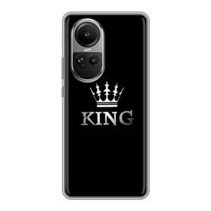 Чохол з Короною OPPO Reno 10 Про - (AlphaPrint) (KING)