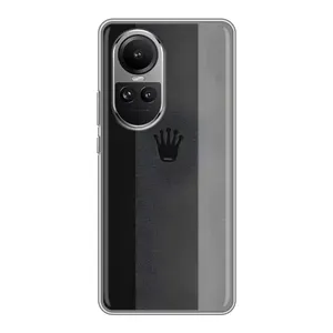 Чохол з Короною OPPO Reno 10 Про - (AlphaPrint) (Коронка)