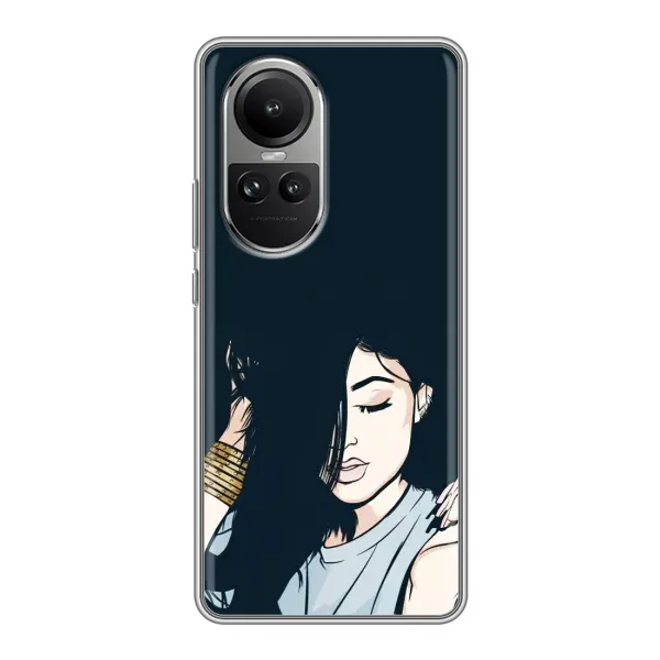 Чехол с принтом «Красивая девочка» для OPPO Reno 10 Pro Чехол с принтом «Красивая девочка» для OPPO Reno 10 Pro