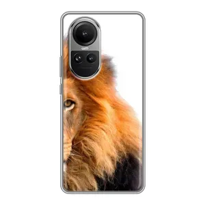 Чохли з картинкою животних Oppo Reno 10 Pro (Лев грива)