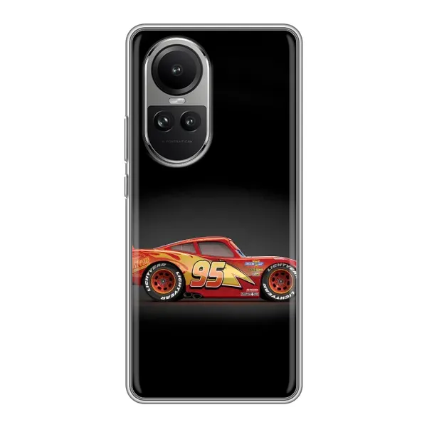 Чехол с принтом «Маквин номер 95» для OPPO Reno 10 Pro