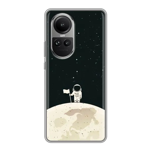 Чехол с принтом «На луне» для OPPO Reno 10 Pro