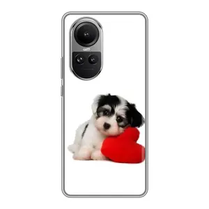 Чехлы с собаками для Oppo Reno 10 Pro (VPrint) (Песик)