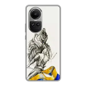 Чехлы Доброго вечора, ми за України для Оппо Рено 10 Про (AlphaPrint) (Победа)