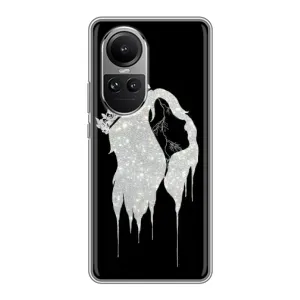Чохол з Короною OPPO Reno 10 Про - (AlphaPrint) (Принцеса)