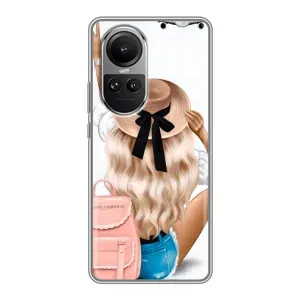 Чехол с принтом «Путешествие» для OPPO Reno 10 Pro
