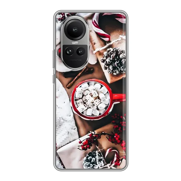 Чехол с принтом «Рождественская атмосфера» для OPPO Reno 10 Pro Чехол с принтом «Рождественская атмосфера» для OPPO Reno 10 Pro