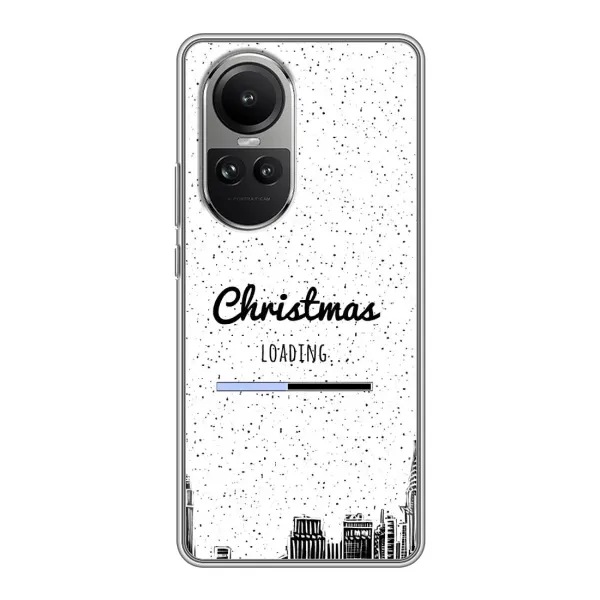 Чехол с принтом «Рождество загружается» для OPPO Reno 10 Pro Чехол с принтом «Рождество загружается» для OPPO Reno 10 Pro