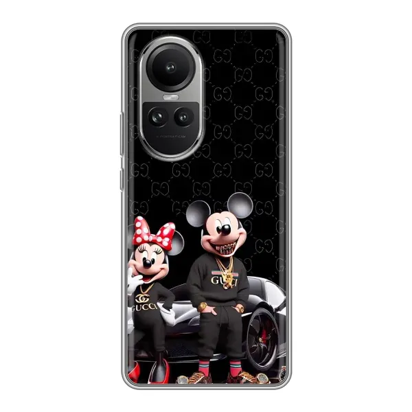 Чохол з принтом «Родина Маусів» для OPPO Reno 10 Pro