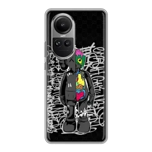 Чохли для Oppo Reno 10 Pro - Bearbrick Louis Vuitton (PREMIUMPrint) (Стиль Bearbrick)