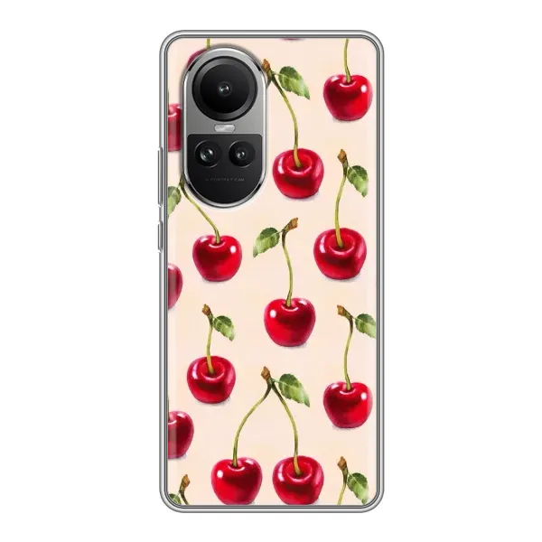 Чехол с принтом «Вишня» для OPPO Reno 10 Pro Чехол с принтом «Вишня» для OPPO Reno 10 Pro