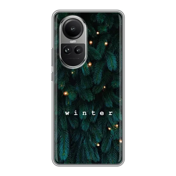 Чохол з принтом «Winter» для OPPO Reno 10 Pro