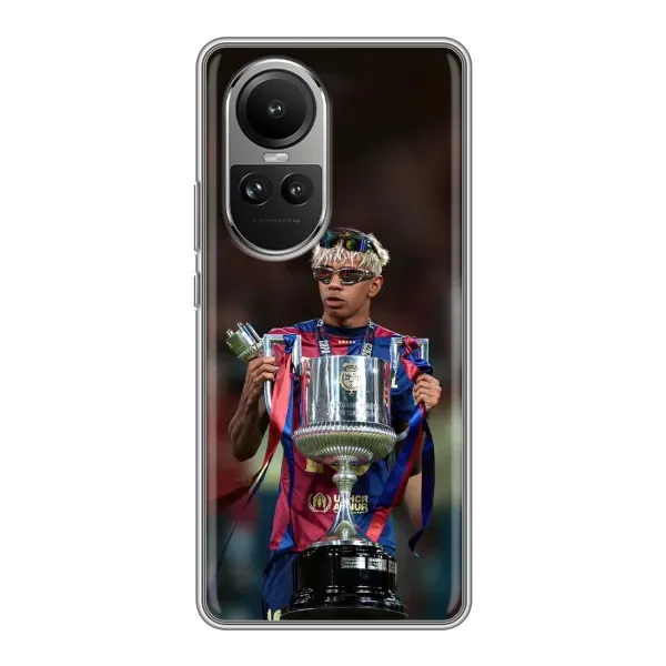 Чехол с принтом «Ямаль с кубком» для OPPO Reno 10 Pro