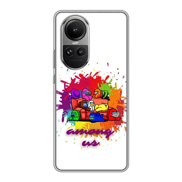 Чехол с принтом «Яркий АмонгАс» для OPPO Reno 10 Pro Чехол с принтом «Яркий АмонгАс» для OPPO Reno 10 Pro