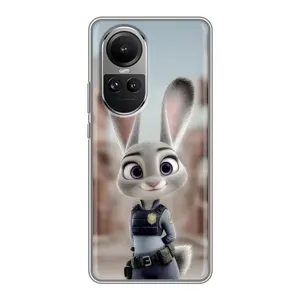 Чехол Зоотрополіс на Oppo Reno 10 Pro (Офицер Джуди Хоппс)