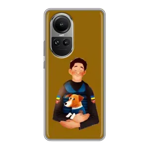 Чехлы с картинкой собаки Патрон для Oppo Reno 10 Pro (AlphaPrint) (ЗСУ Патрон)