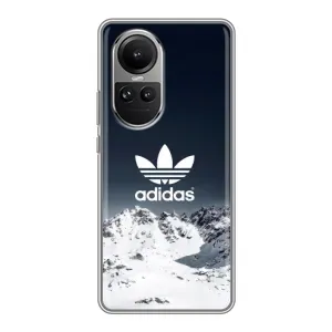 Чехлы Адидас для Oppo Reno 10 (AlphaPrint) (Адидас в горах)