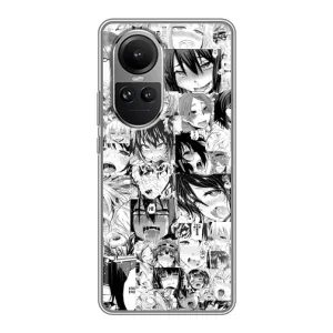 Чехол с принтом «Ahegao manga» для OPPO Reno 10