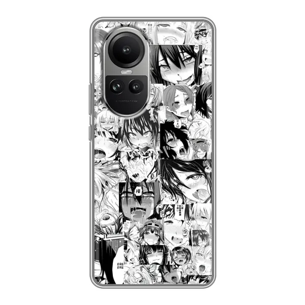 Чехол с принтом «Ahegao manga» для OPPO Reno 10 Чехол с принтом «Ahegao manga» для OPPO Reno 10