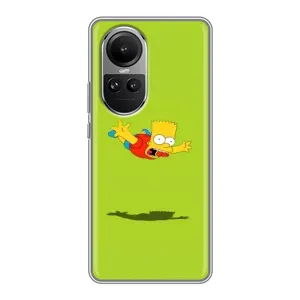 Чехол с Симпсонами для Oppo Reno 10 (VPrint)