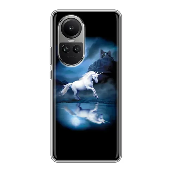 Чохол з принтом «Єдиноріг» для OPPO Reno 10