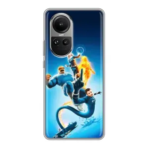 Чехол с принтом Фантастическая четверка для Oppo Reno 10 (Герои Фантастическая Четверка)