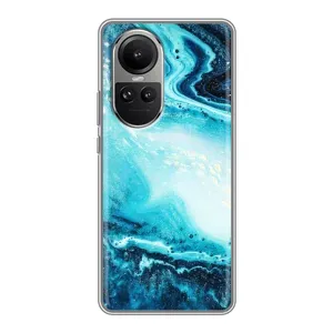 Мраморный чехол на Oppo Reno 10 (VPrint)