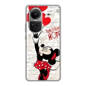 Чохол Disney Mouse Oppo Reno 10 (PREMIUMPrint) (Heart Minni)