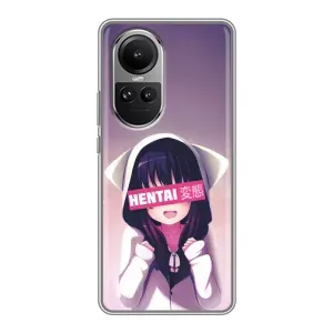 Чехол с принтом «Hentai chan» для OPPO Reno 10