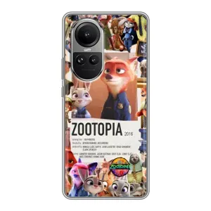 Чохол Зоотрополіс на Oppo Reno 10 (Постер Зоотрополіс)
