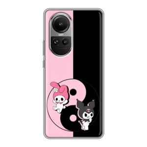 Чохол з кроликом Куромі на Oppo Reno 10 (Куромі Інь Янь)