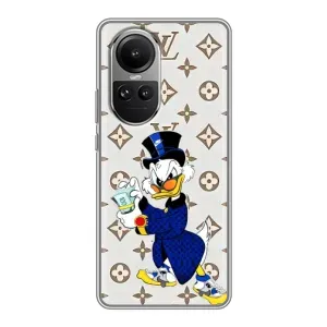 Чехлы для Oppo Reno 10 - Скрудж МакДак Louis Vuitton (PREMIUMPrint) (Макдак на стиле)