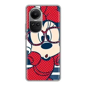 Міккі Маус чохол для Oppo Reno 10 (AlphaPrint - Мультяшні) (Маус в окулярах)