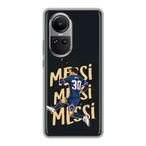Чохли для Oppo Reno 10 (Leo чемпіон) (AlphaPrint) (Messi ПСЖ)
