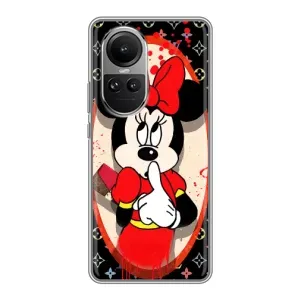 Чохол Disney Mouse Oppo Reno 10 (PREMIUMPrint) (Мінні Маус ЛВ)
