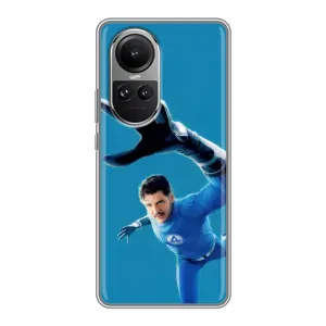 Чехол с принтом Фантастическая четверка для Oppo Reno 10 (Мистер Фантастик супергерой)