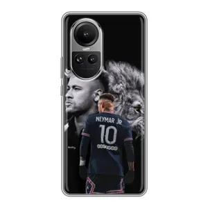 Чохол Неймар для Oppo Reno 10 (AlphaPrint) (Неймар Лев)