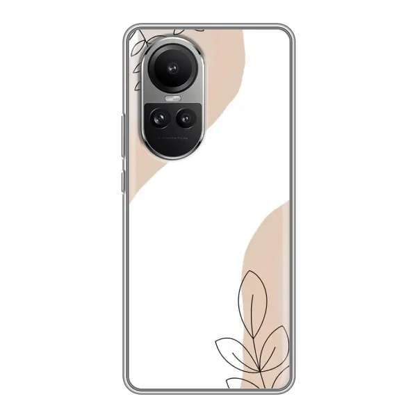 Чехол с принтом «Нюдовая веточка абстракция» для OPPO Reno 10 Чехол с принтом «Нюдовая веточка абстракция» для OPPO Reno 10