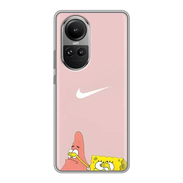 Чехол с принтом «Патрик и Губка» для OPPO Reno 10