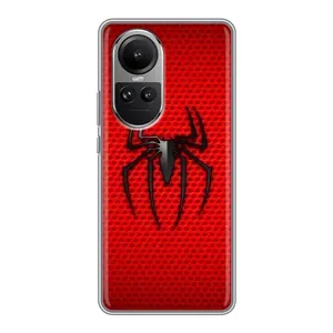 Чехол с человеком пауком для Oppo Reno 10 - (AlphaPrint) (Паук Марвел)