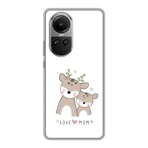 Чохли для мами на Oppo Reno 10 (Оленята мама і малюк)