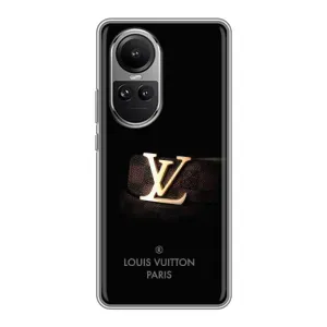 Чехлы Луи Витон для Oppo Reno 10 (AlphaPrint - LOUIS VUITTON) (ремешок LV)