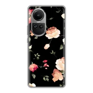 Чехлы с Цветами для Oppo Reno 10 (VPrint) (Розочки)