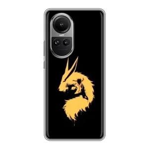 Чохол з принтом «силует Курама Наруто» для OPPO Reno 10