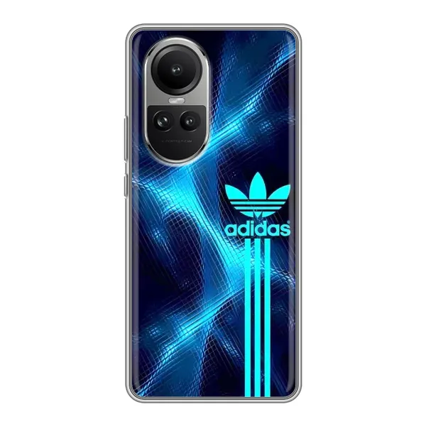 Чехол с принтом «Синий Адидас» для OPPO Reno 10